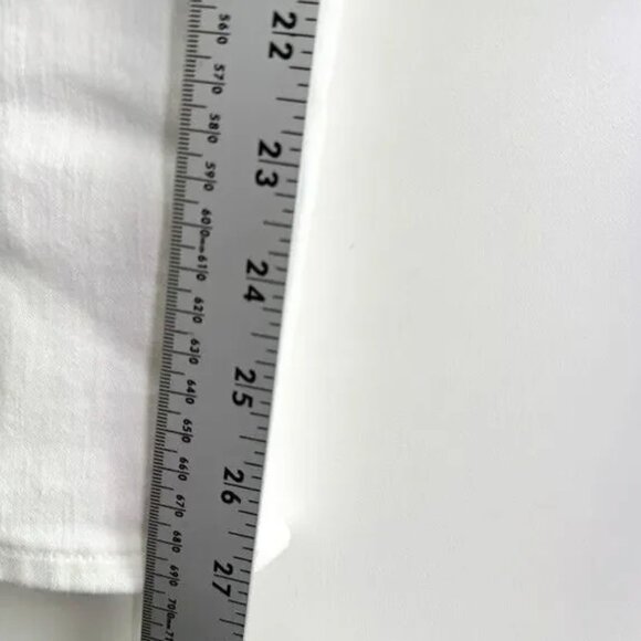 Madewell Women's Straight Leg Jeans - White - Picture 12 of 14